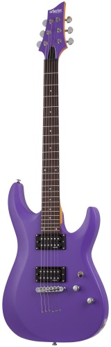 SCHECTER C-6 DELUXE SATIN DARK PURPLE