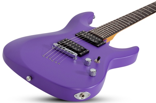 SCHECTER C-6 DELUXE SATIN DARK PURPLE фото 6