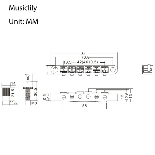 Musiclily MX1277BK фото 4