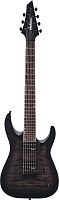 JACKSON JS22Q-7 Dinky DKA HT Transparent Black Burst